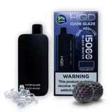 HQD CUVIE GLAZE 15000 Puffs - 5pc vape shop